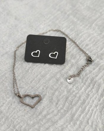 19  σετ κολιε σκουλαρικια ΚΑΡΔΙΑ (1)